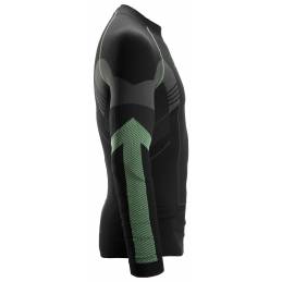 Snickers 9425 FlexiWork T-shirt – długi rękaw, bezszwowy