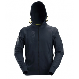 SNICKERS 2880 BLUZA LOGO Z KAPTUREM, NA SUWAK